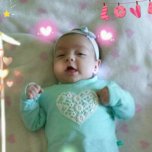 Arihanne's baby picture on Wachanga