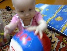 Отчёт по занятию Поиграйте с малышом в игру «Догони мяч!» в Wachanga!