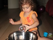 Отчёт по занятию Предложите ребенку поиграть с фасолью в Wachanga!