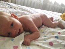 Отчёт по занятию Научите малыша держать головку (лежа на животике)  в Wachanga!