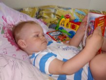 Отчёт по занятию Почитайте малышу книжку  в Wachanga!