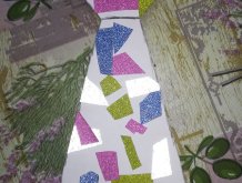 Отчёт по занятию Разноцветный галстук из бумаги в Wachanga!