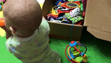 Отчёт по занятию Игры с коробками и игрушками в Wachanga!