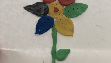 Отчёт по занятию Пластилиновый цветочек для мамы в Wachanga!