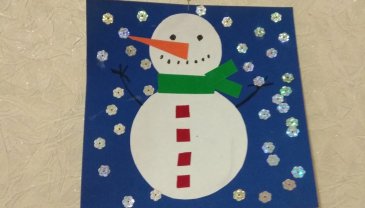Отчёт по занятию Весёлый снеговик в Wachanga!