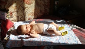 Отчёт по занятию Солнечные ванны для малыша в Wachanga!