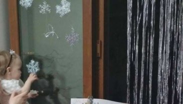 Отчёт по занятию Бумажные снежинки на окнах в Wachanga!