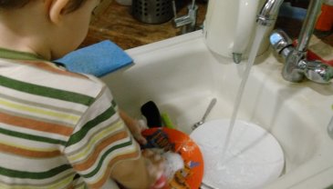 Отчёт по занятию Домашние обязанности 4х-летнего ребенка в Wachanga!