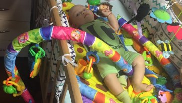Отчёт по занятию Игрушки для пятимесячного малыша в Wachanga!