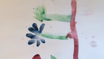 Отчёт по занятию Научите ребенка рисовать цветочки в Wachanga!