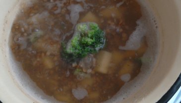 Отчёт по занятию Рецепт: Суп молочный с кабачками  в Wachanga!
