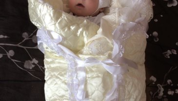 Отчёт по занятию Первая одежда малыша на память в Wachanga!