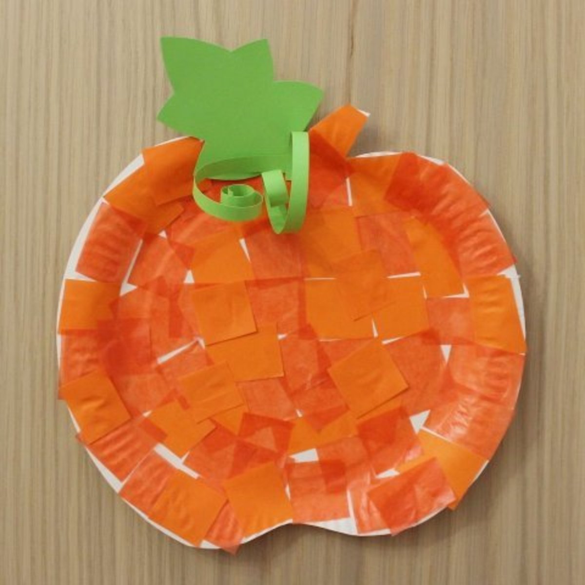 Объемная тыква из бумаги - Поделки из бумаги, Хэллоуин, для детей от 7 лет | HandCraftGuide
