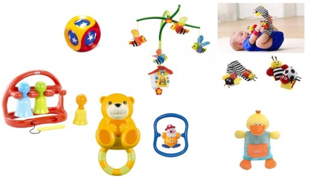 Игрушки для детей в 3 месяца | Развивающие игрушки для малышей