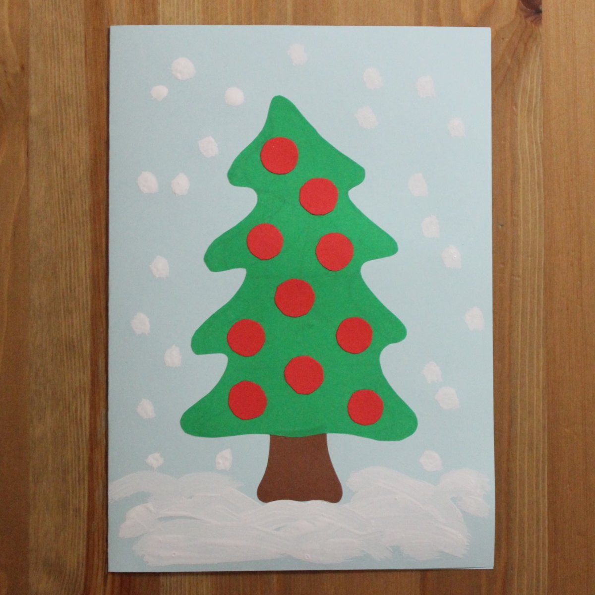 Make A Christmas Tree Card With Your Kid Activity On Wachanga Make A Christmas Tree Card With Your Kid Activity On Wachanga