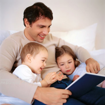 Read a picture book with your kid