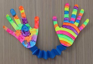 Ладошки-обнимашки для папы