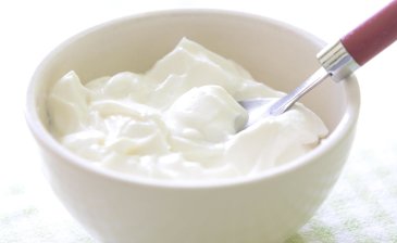 Рисунки йогуртом