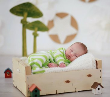 Make a photo of your sleeping baby!