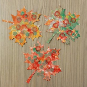 Craft Decorative Fall Leaves 