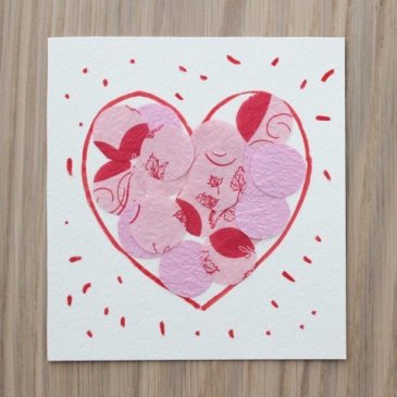 Paper Valentine Card