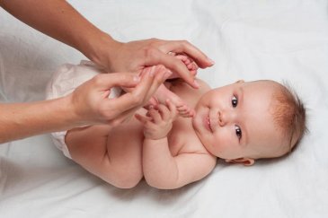 Гимнастика для малышей в 5-6 месяцев