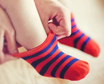 Разноцветные носочки