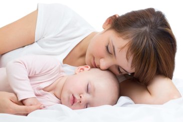 Спите вместе с ребенком