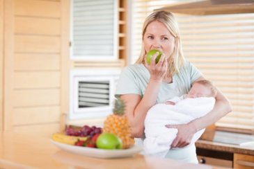 Fruits, beneficial in breastfeeding