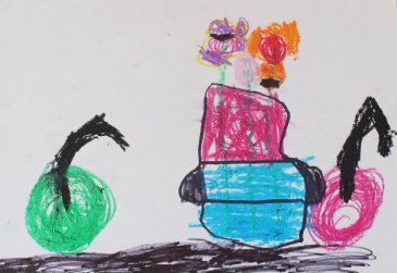 Draw a still life with your kid 