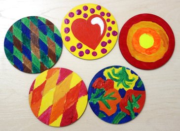 Подставки для кружек своими руками