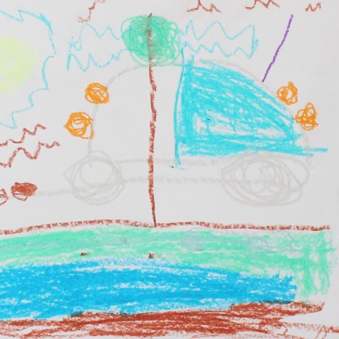 Картинка к занятию Предложите ребенку порисовать масляными мелками в Wachanga
