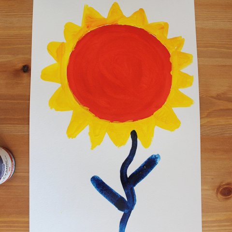 Activity picture for Paint a magic flower with your kid in Wachanga