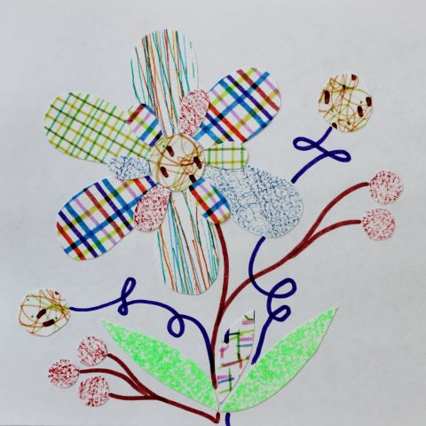 Activity picture for Craft colored paper with your kid in Wachanga