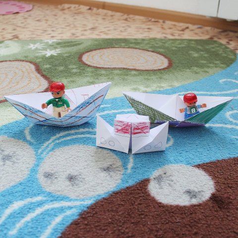 Картинка к занятию Займитесь вместе с ребенком оригами! в Wachanga