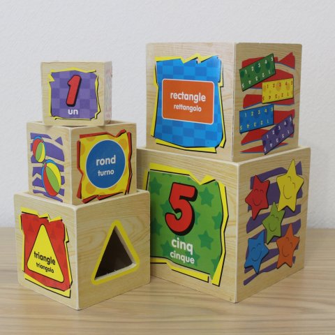 Activity picture for Play with cubes in Wachanga