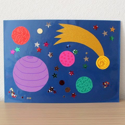 Activity picture for Applique "The Space" in Wachanga