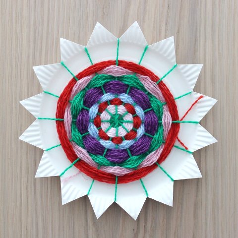 Activity picture for Make your own Mandala with Plates and Thread  in Wachanga