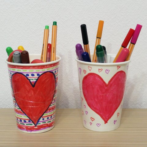 Activity picture for Design Cups for St. Valentine's Day! in Wachanga