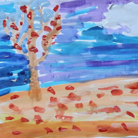 Activity picture for Painting with gouache in Wachanga