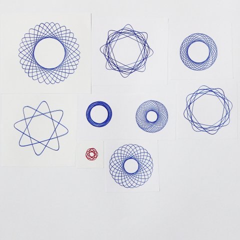 Activity picture for Offer your kid to draw with Spirograph! in Wachanga