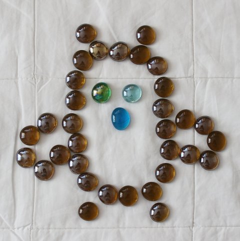 Activity picture for Play with glass marbles! in Wachanga