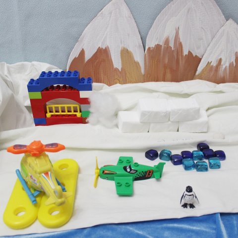 Картинка к занятию Сделайте вместе с ребенком игровую зону "Антарктида" в Wachanga