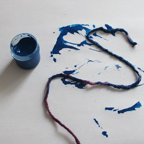 Activity picture for Arrange your kid painting with wool thread in Wachanga