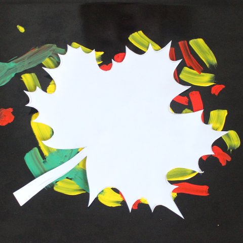 Картинка к занятию Украсьте вместе с ребенком комнату листьями  в Wachanga