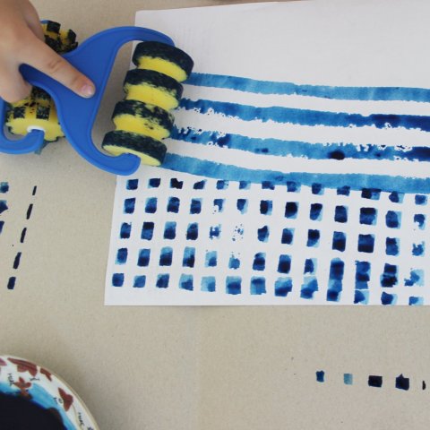 Activity picture for Painting with rollers in Wachanga