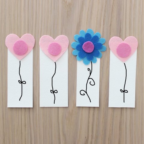 Activity picture for Bookmarks using Felt in Wachanga