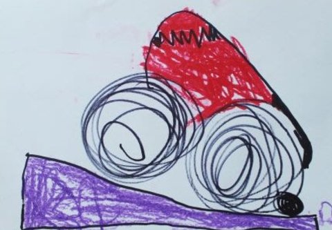 Картинка к занятию Научите ребенка рисовать машину в Wachanga