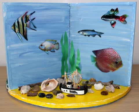 Activity picture for Fascinating "Underwater World" handmade by your child in Wachanga