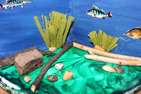 Activity picture for Fascinating "Underwater World" handmade by your child in Wachanga